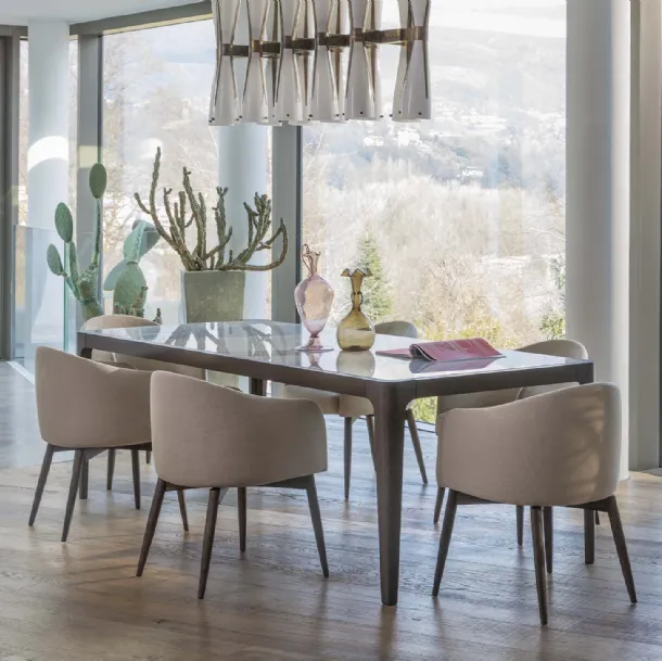 Upholstered Tekton Chair by Natevo