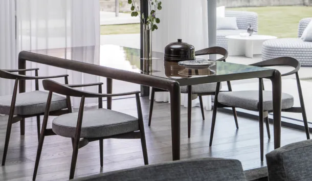 Tekton wooden chair by Natevo