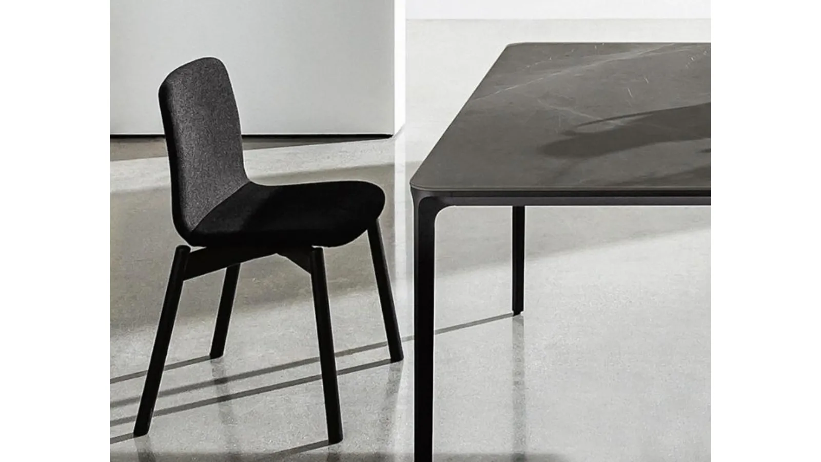 Two Tone Chair in Sovet fabric