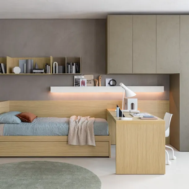 SpaceMakers-young-SM2507 Zalf Bedroom Set