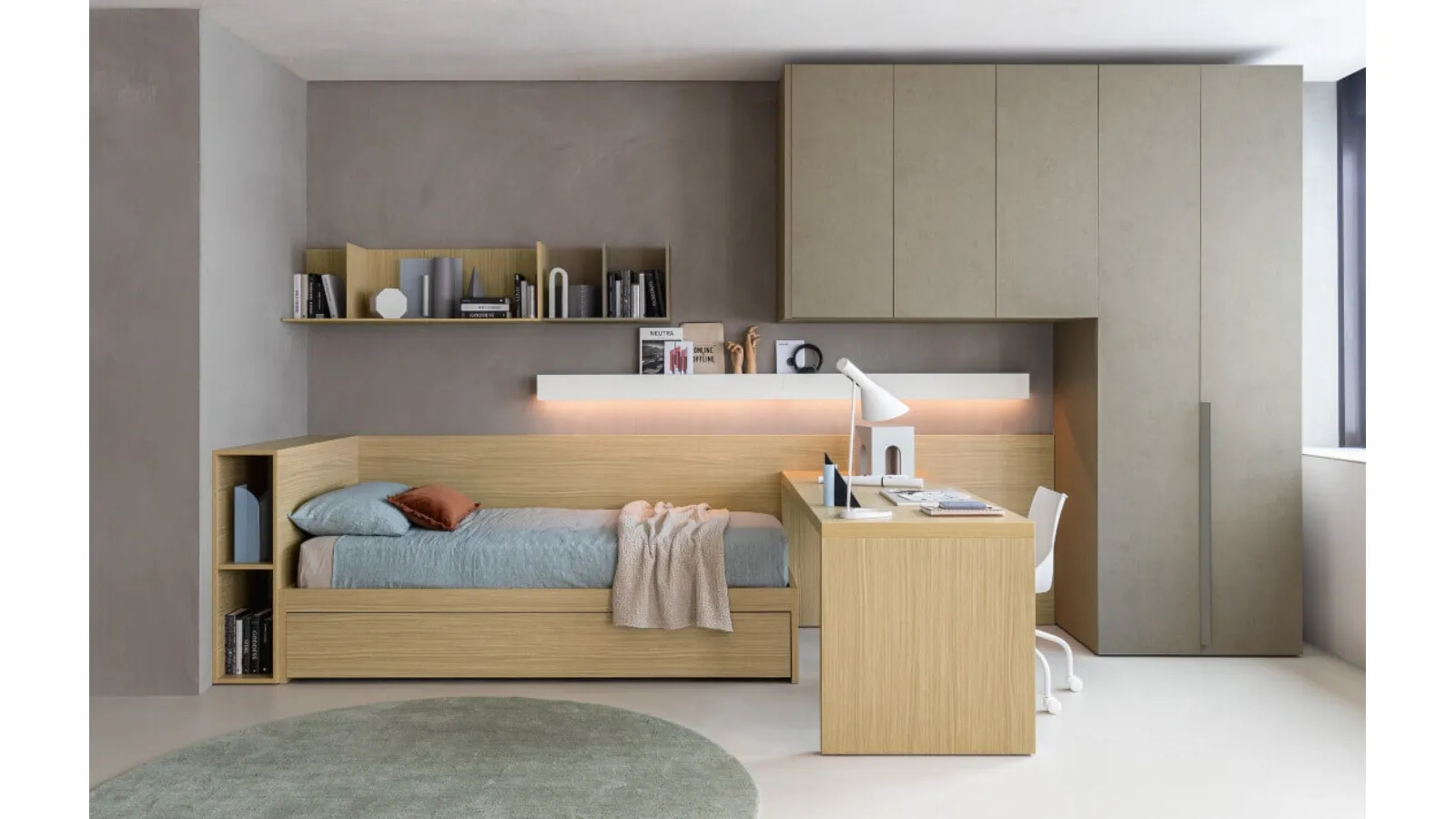 SpaceMakers-young-SM2507 Zalf Bedroom Set