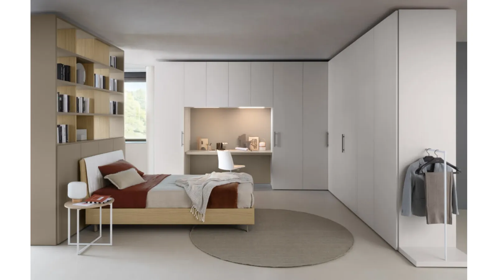 SpaceMakers young SM2511 bedroom set by Zalf