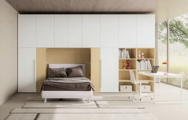SpaceMakers young SM2528 bedroom set by Zalf