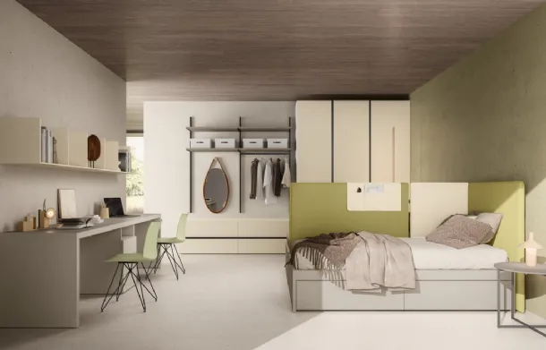 SpaceMakers young SM2530 bedroom set by Zalf