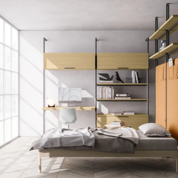 SpaceMakers young SM2553 bedroom set by Zalf