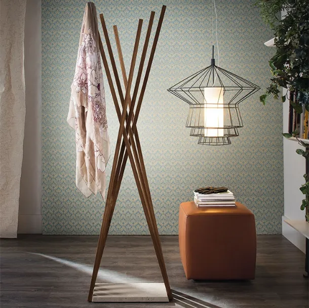 Oscar Walnut Wood Coat Rack by Cattelan Italia
