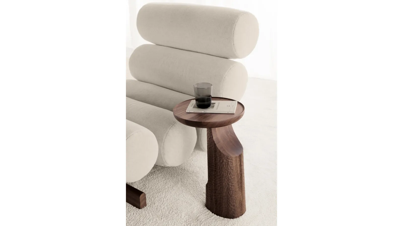 Solid wood coffee table Aria by Vibieffe
