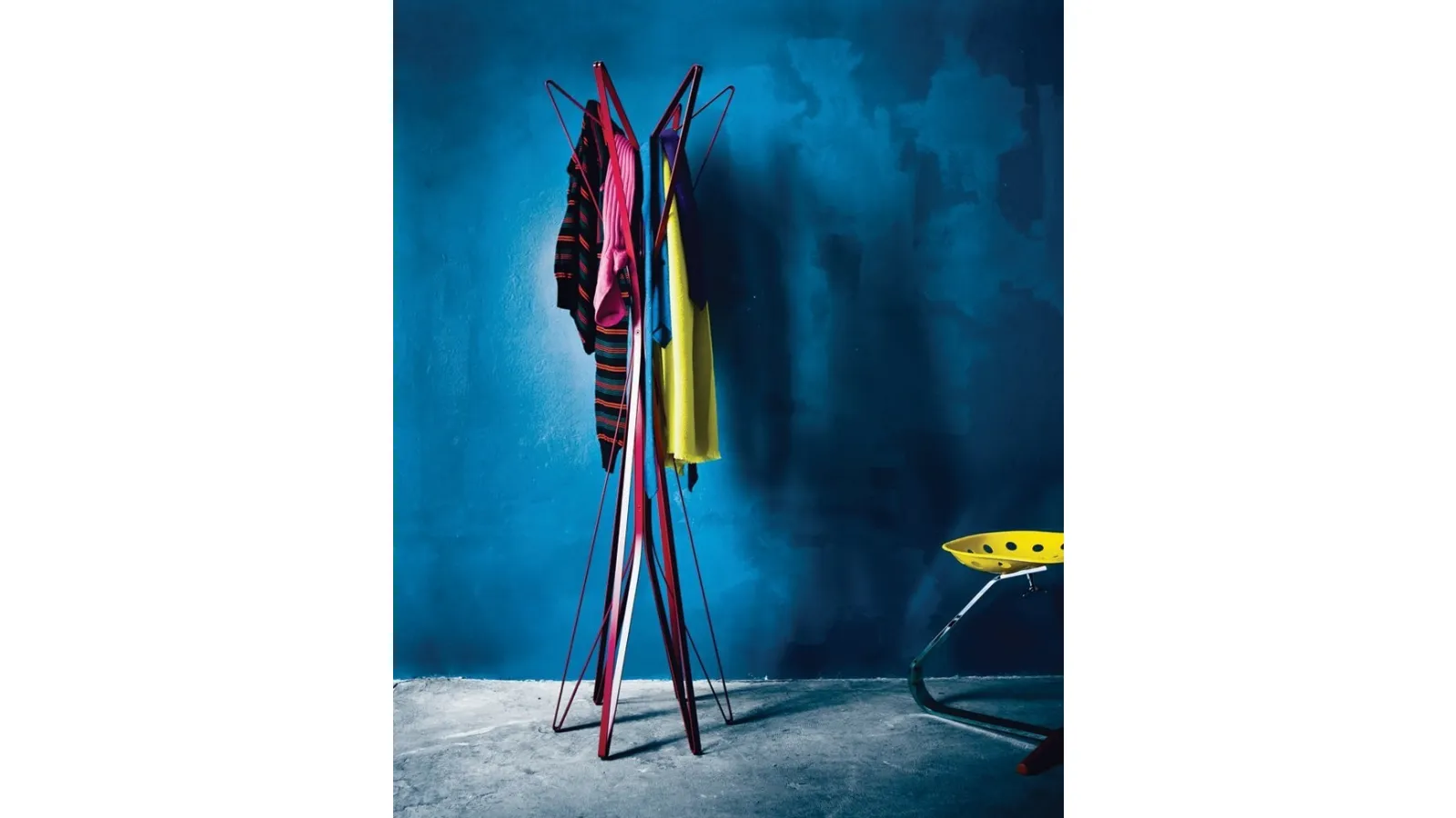 Zanotta Aster steel coat rack
