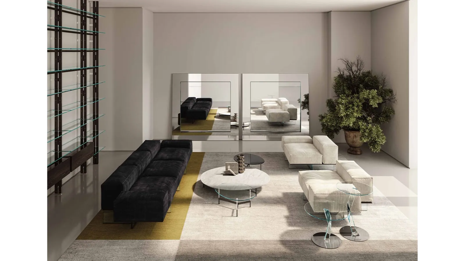 Bakkarat side table by Tonelli