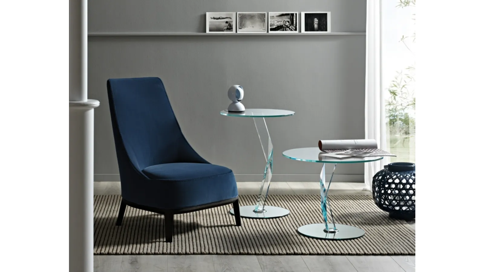 Bakkarat side table by Tonelli