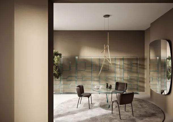Beryl Mirror by Tonelli