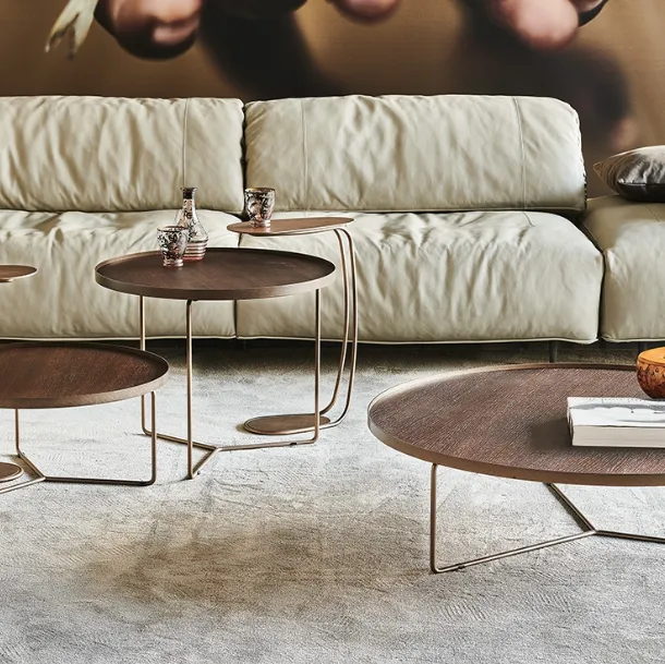 Billy Wood Side Table by Cattelan Italia