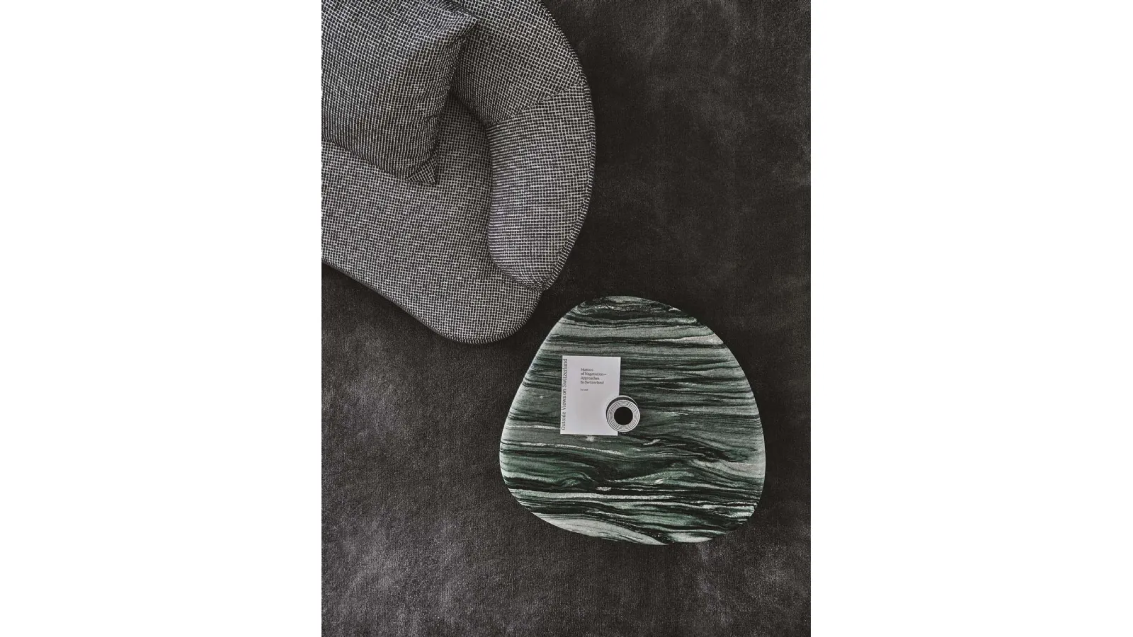 Callisto marble coffee table by Porada