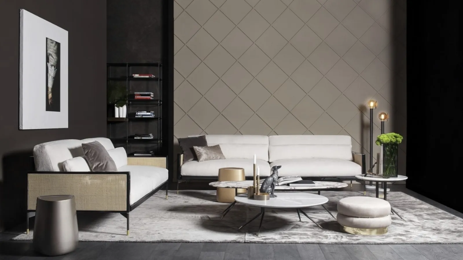 Solid color Carpet by Vibieffe
