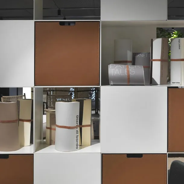 Flexform Leather Box Container
