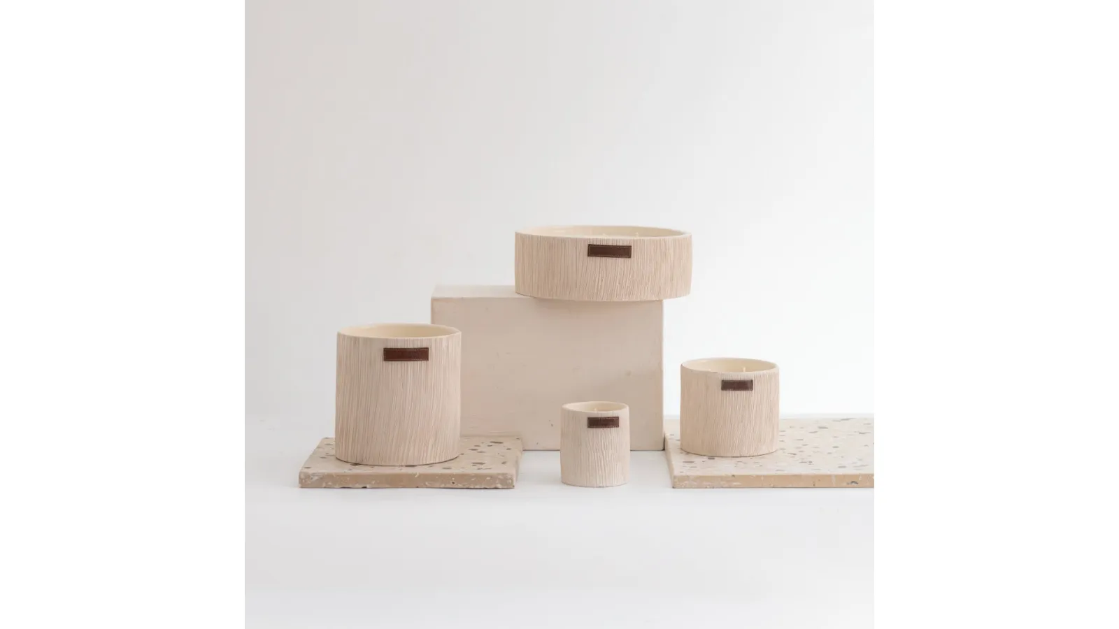 Céramic Striata Collection by Côté Bougie