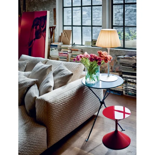 Zanotta Cumano folding steel side table