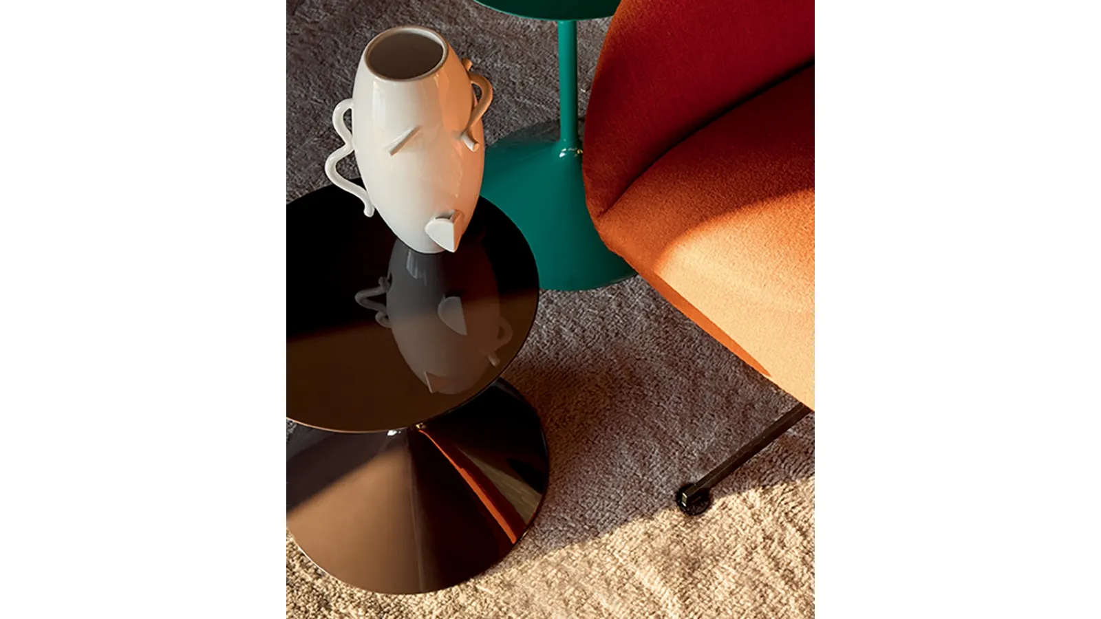 Dealbata 9550 ceramic vase by Zanotta