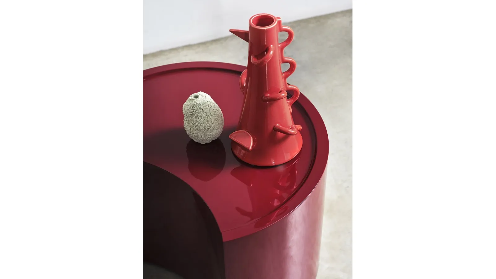 Dealbata 9552 ceramic vase by Zanotta