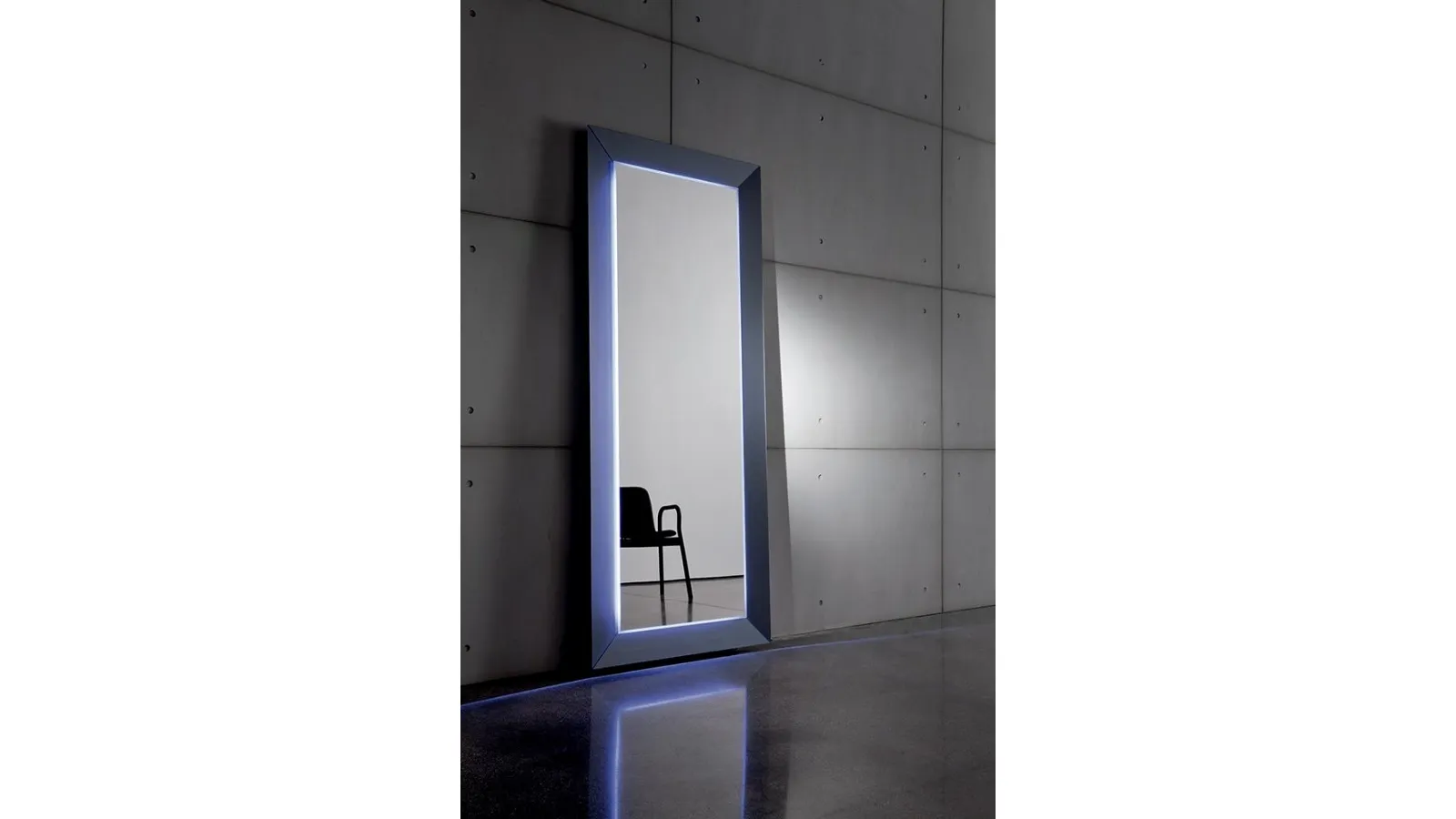Floor mirror Denver Up with frosted glass frame by Sovet