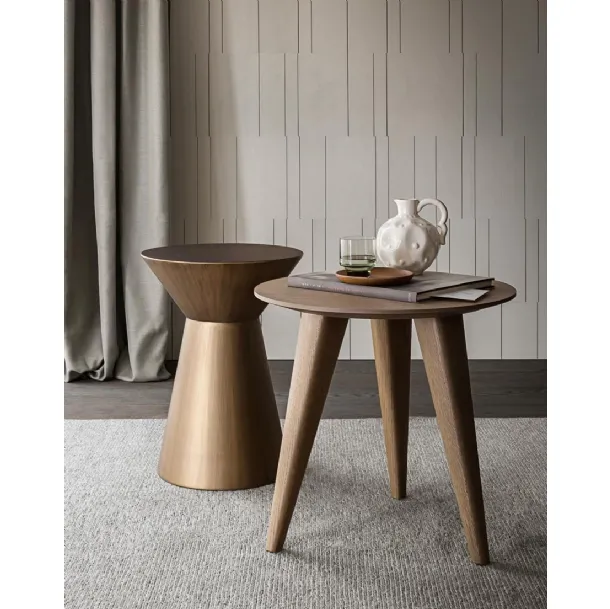 Eddy wooden side tables by Giellesse