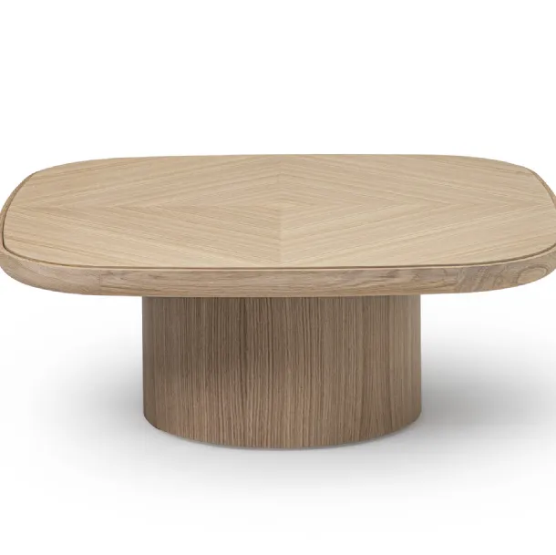 Enook side table in wood by Porada