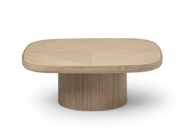 Enook side table in wood by Porada