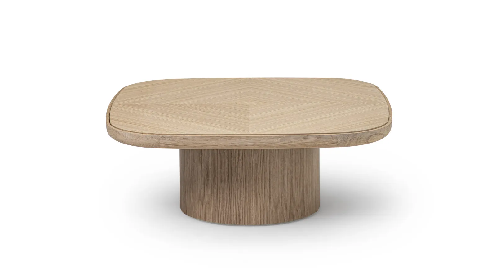Enook side table in wood by Porada