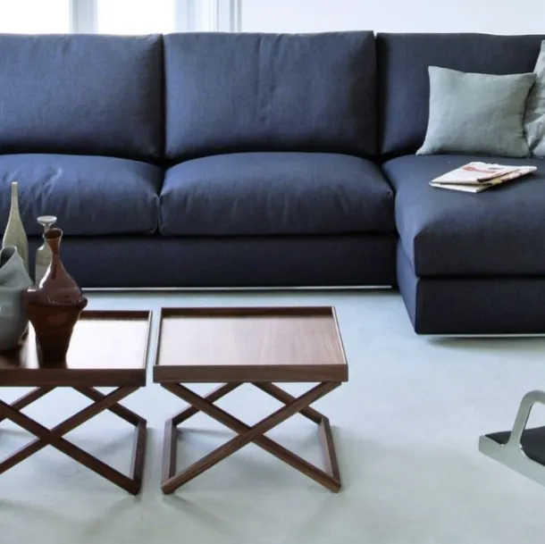 Eureka side tables in Vibieffe wood