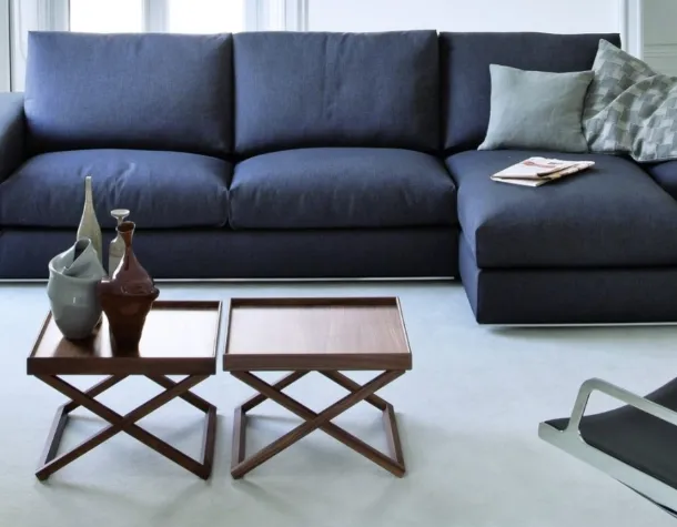 Eureka side tables in Vibieffe wood