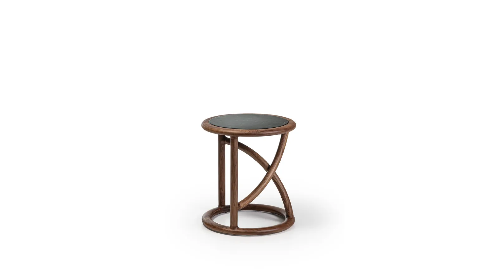 Flip marble and wood coffee table by Porada