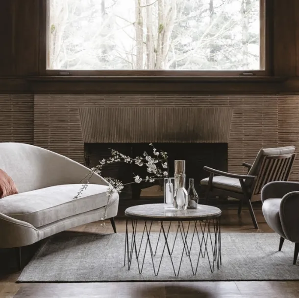 Floris side tables with Vibieffe marble top