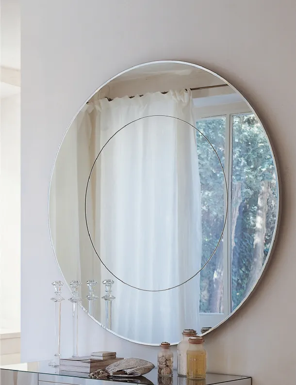 Round Forvanity mirror by Porada