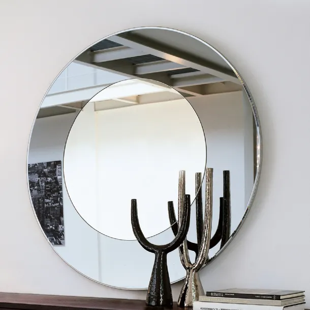 Four Seasons round mirror by Porada