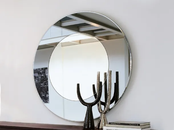 Four Seasons round mirror by Porada