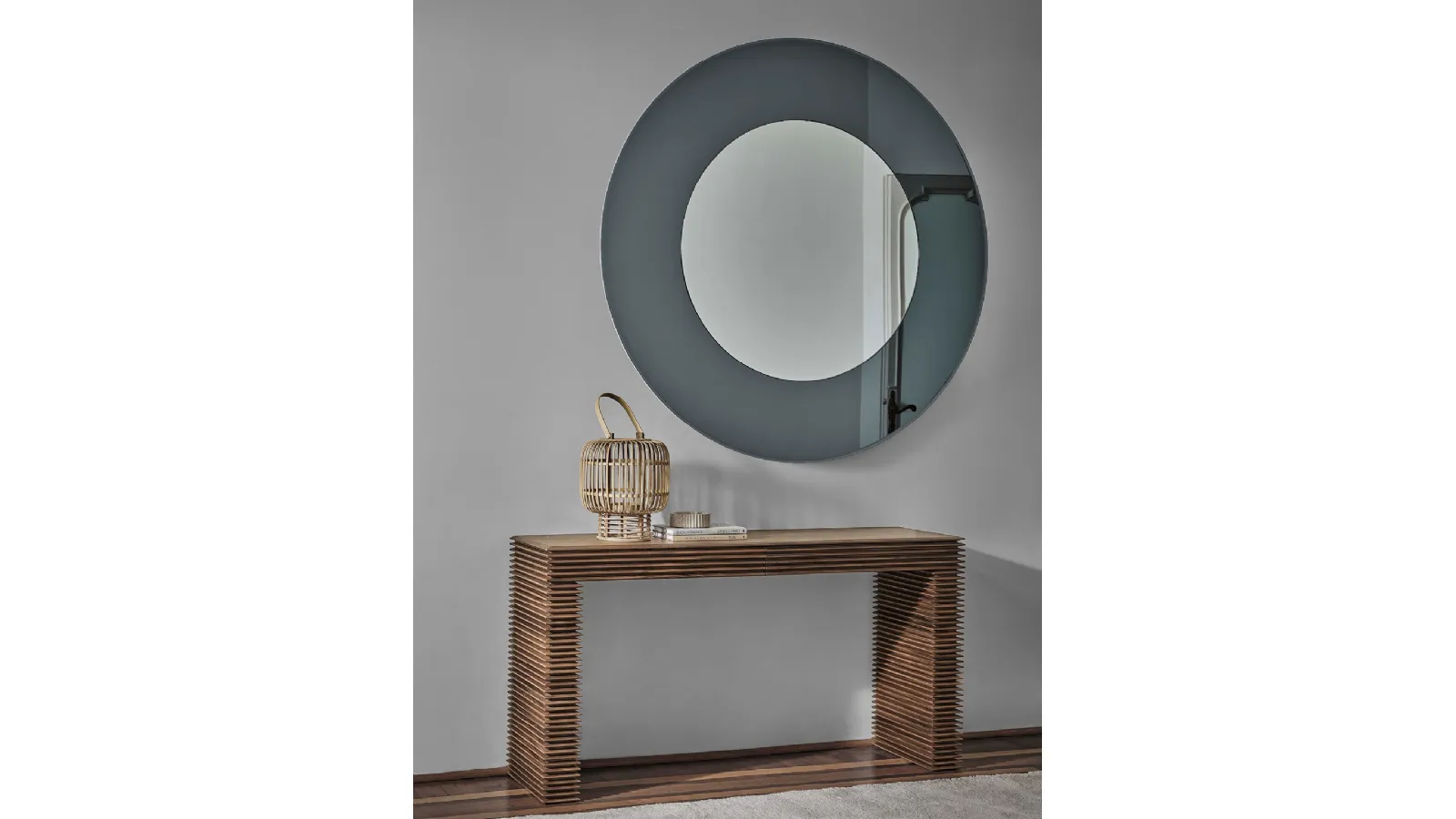 Four Seasons round mirror by Porada