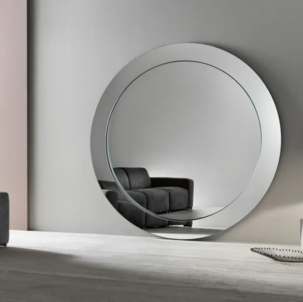 Round floor mirror Gerundio by Tonelli