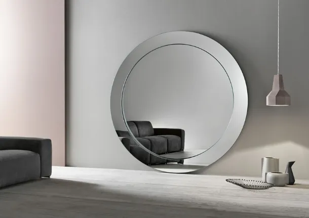Round floor mirror Gerundio by Tonelli