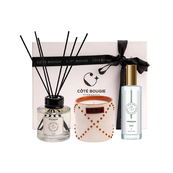 Gift Box with date fragrance by Côté Bougie