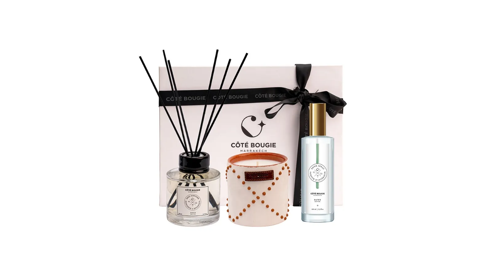 Gift Box with date fragrance by Côté Bougie