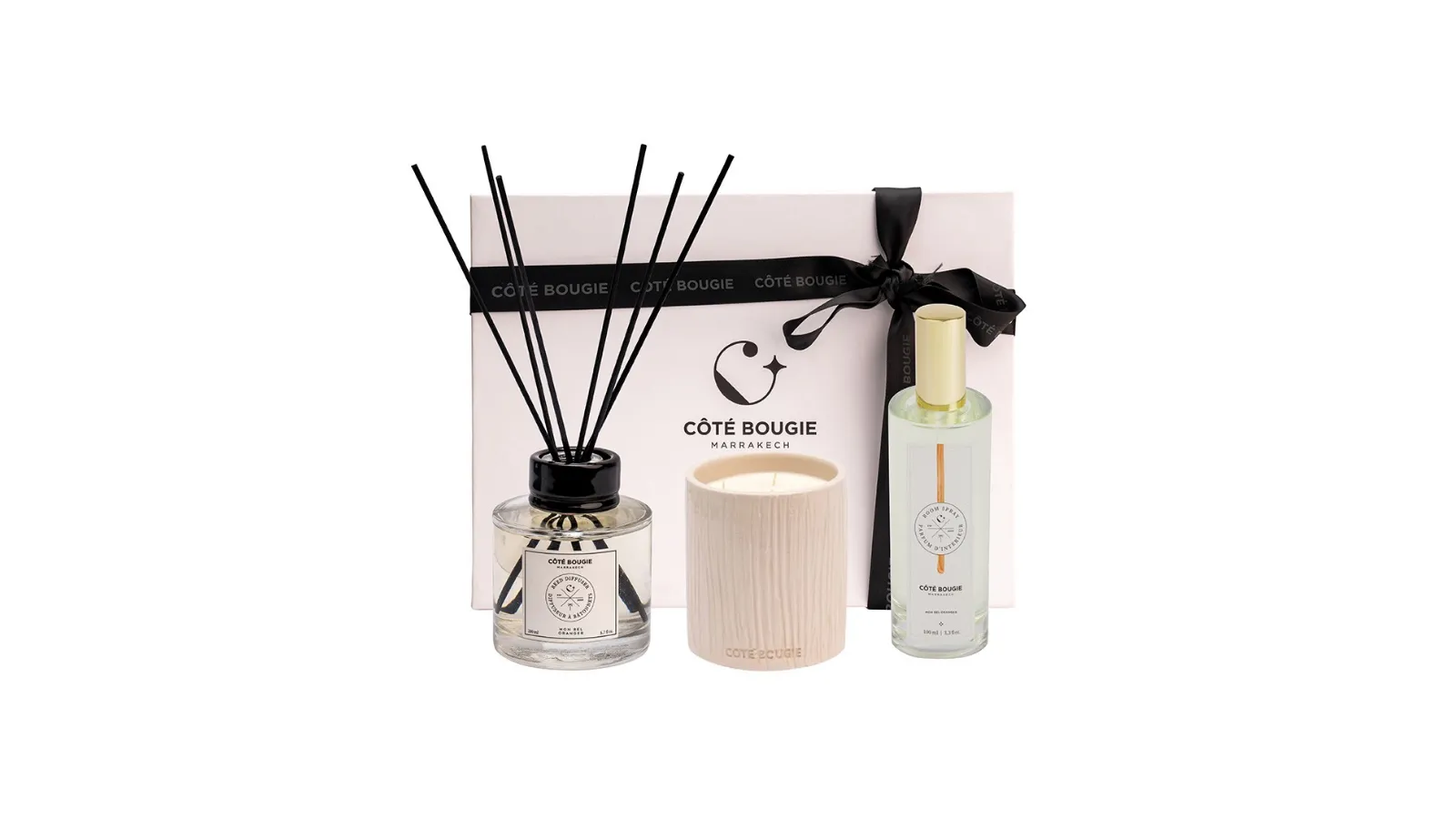 Gift Box with Orange Blossom fragrance by Côté Bougie