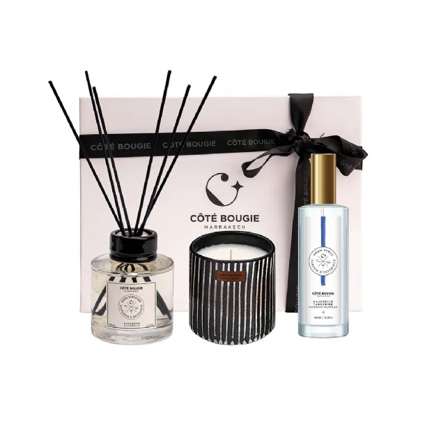Gift Box Mandarino Majorelle fragrance by Côté Bougie