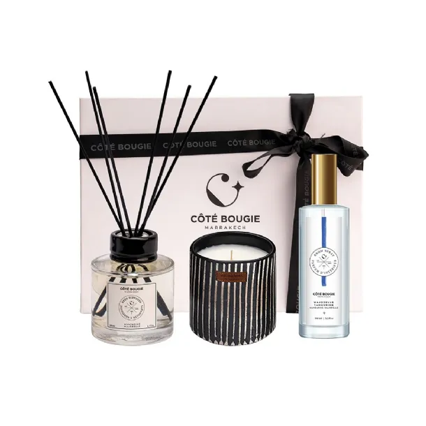 Gift Box Mandarino Majorelle fragrance by Côté Bougie