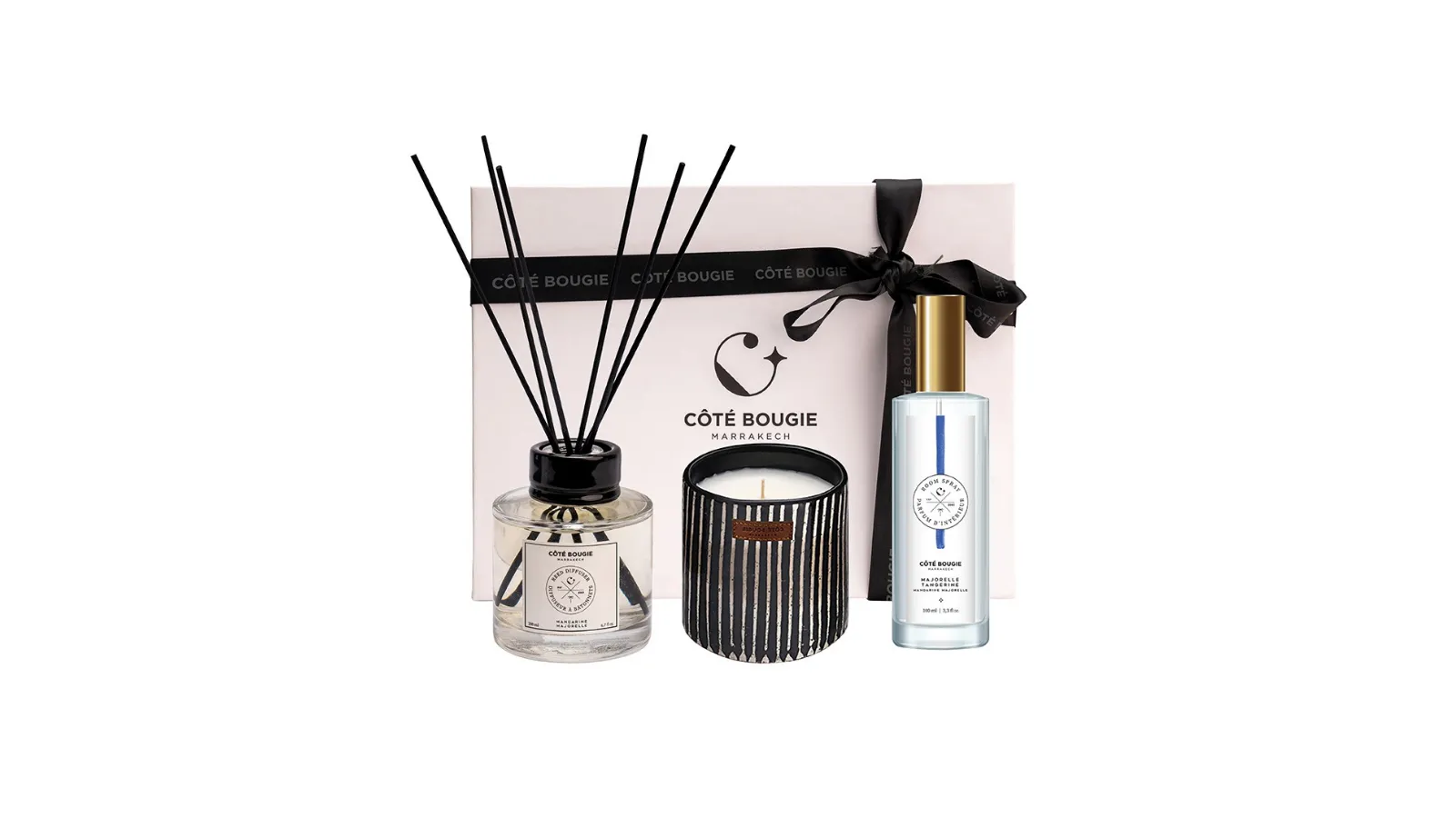 Gift Box Mandarino Majorelle fragrance by Côté Bougie
