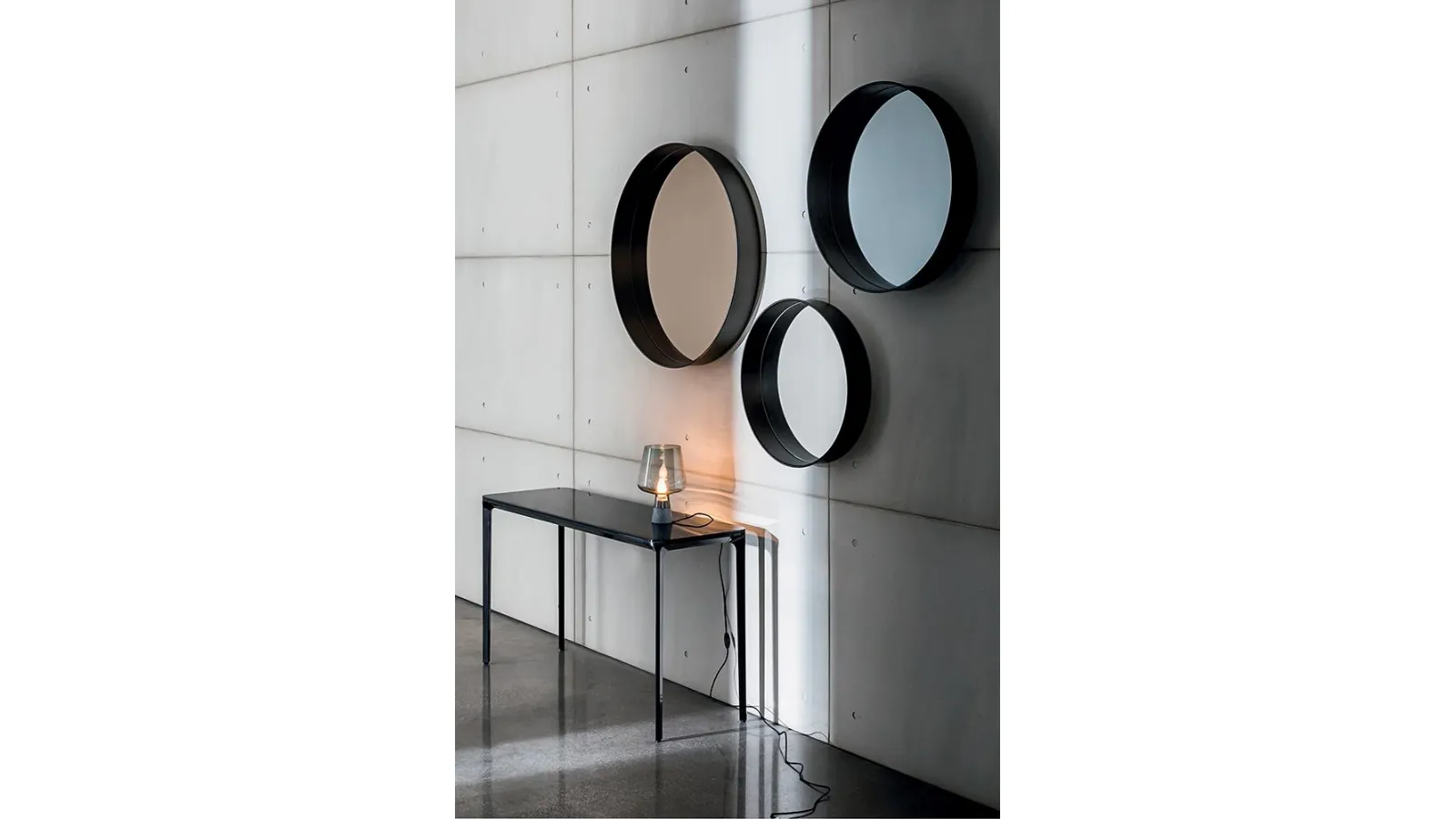 Round mirror in various sizes Horizon by Sovet