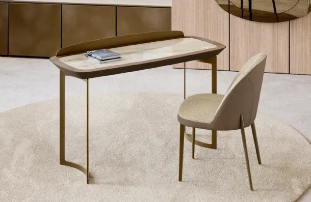 Icon desk writing desk with ceramic top by Eforma