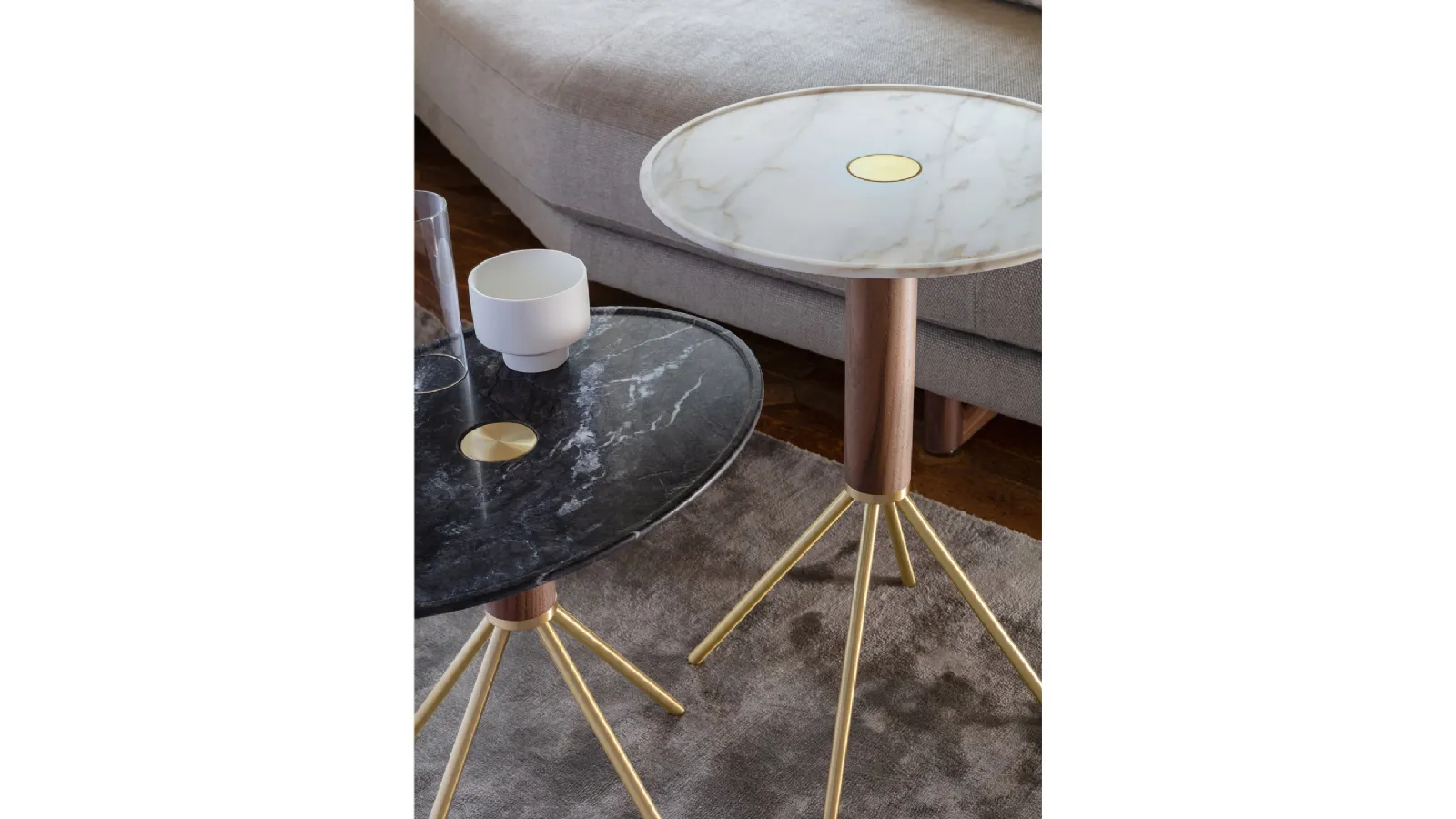 Jelly Coffee Table with Porada marble top