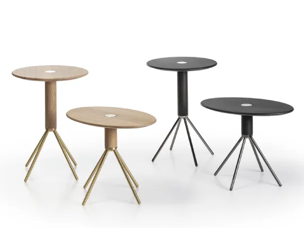 Jeño wooden coffee table by Porada