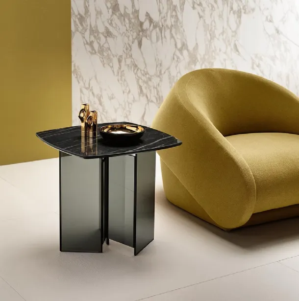 Metropolis Side Table by Tonelli