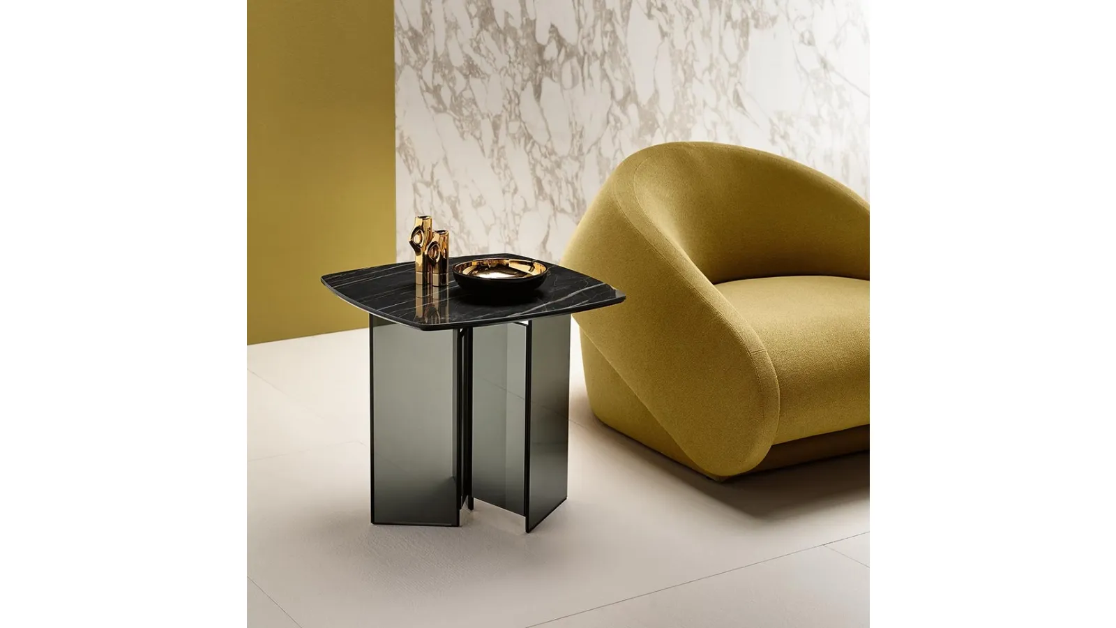 Metropolis Side Table by Tonelli
